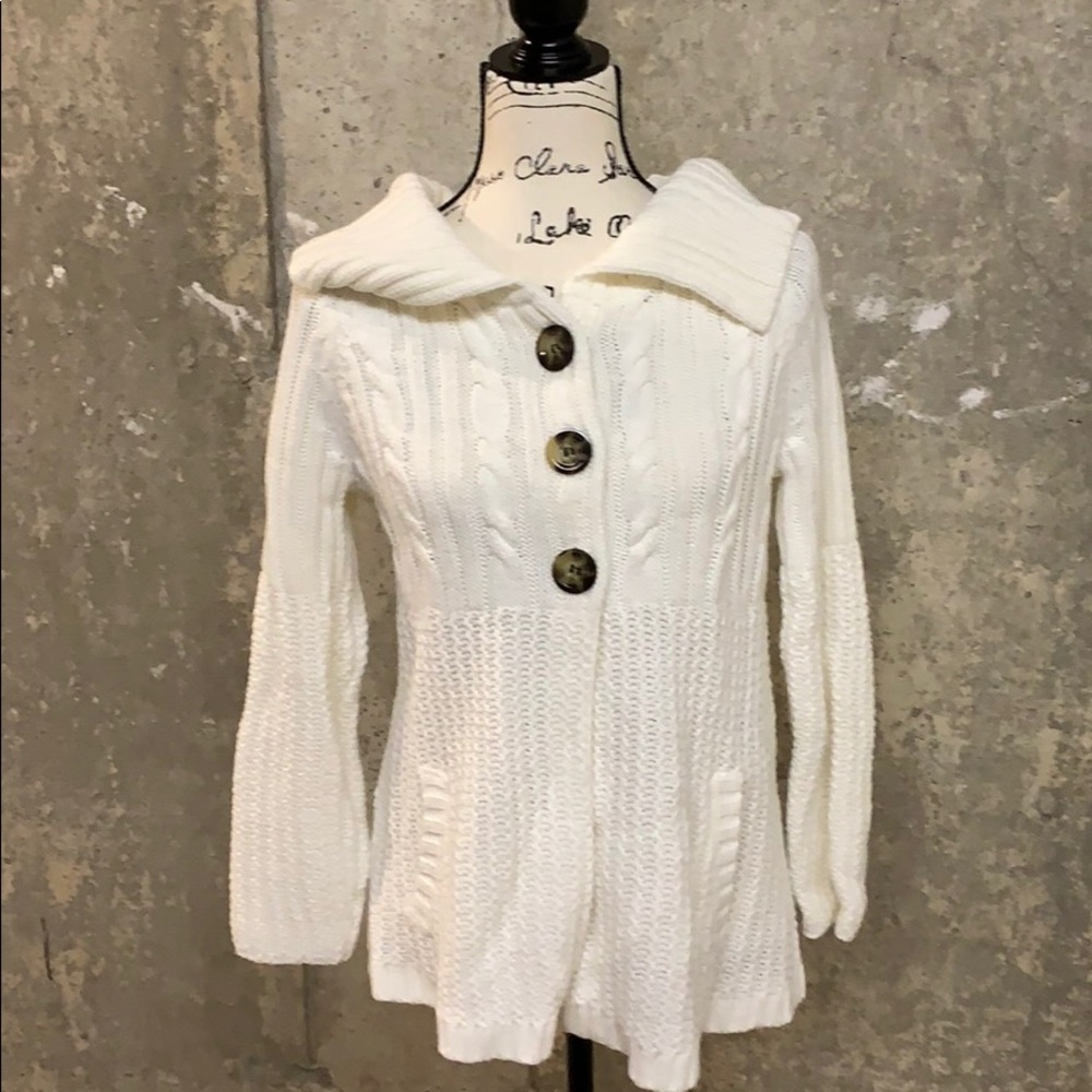 Style Co button sweater